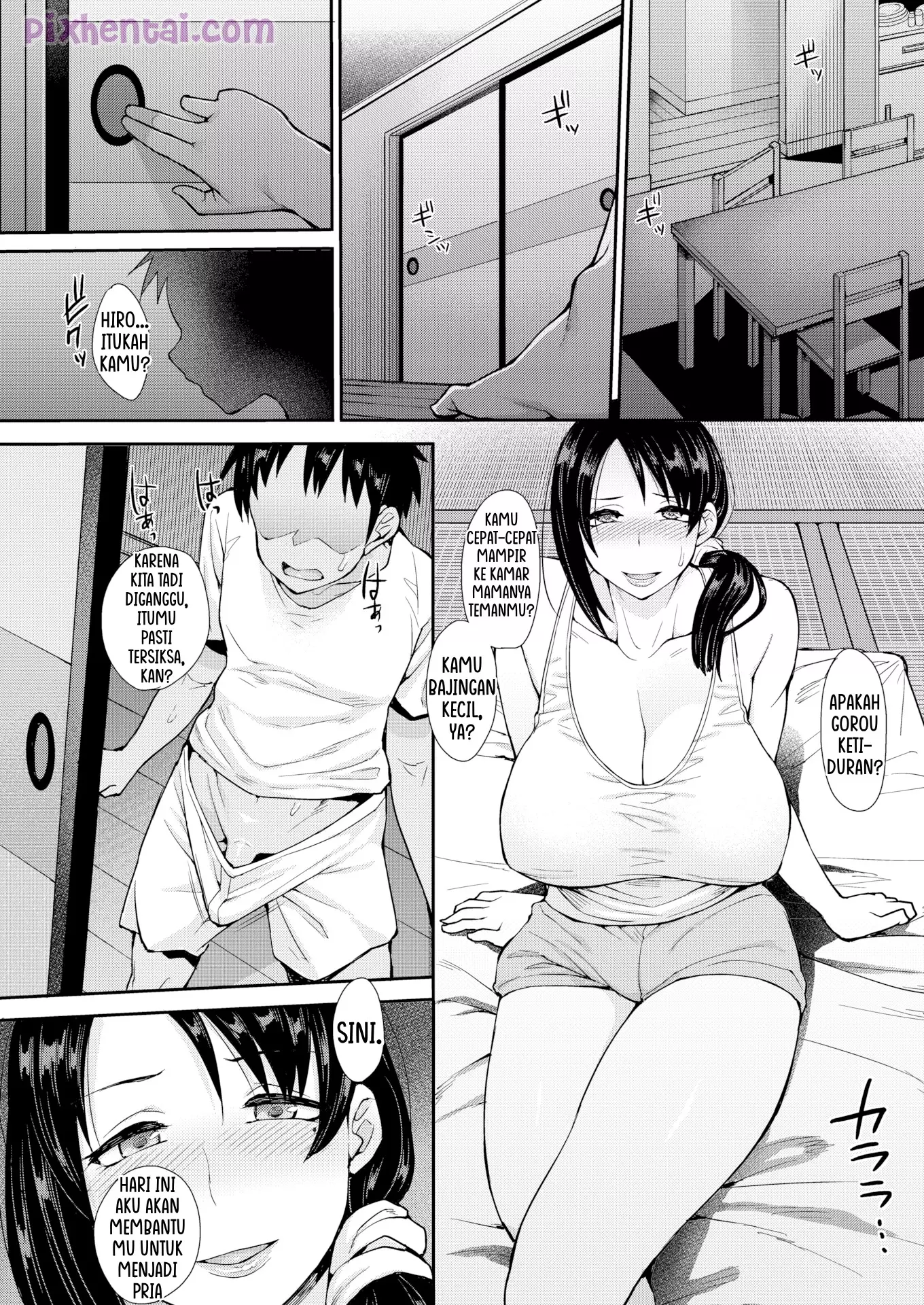 Komik hentai xxx manga sex bokep Madam Complex Tergoda Mamanya Teman yang Janda 14